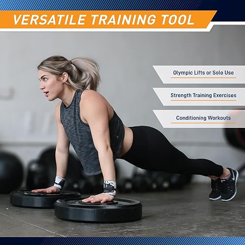 Miniatura 6 de Steelbody - Placa de peso para defensa de goma olímpica de 4.53 Kg.  11.33 Kg.  15.87 Kg.  20.41 Kg Pesas de entrenamiento