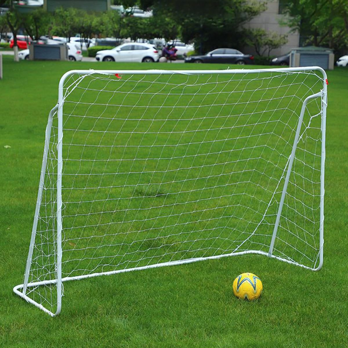 Red de Fútbol Deportiva 3x2 M, Red de Repuesto Ligera y Resistente para Porterías de Entrenamiento al Aire Libre, Accesorio para Fútbol Infantil