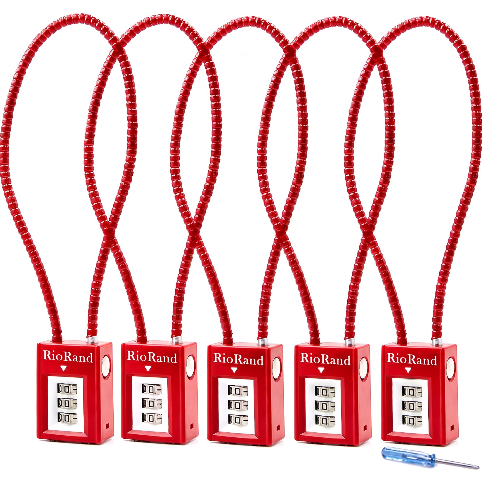RioRand 15 Inch Combination Gun Cable Lock