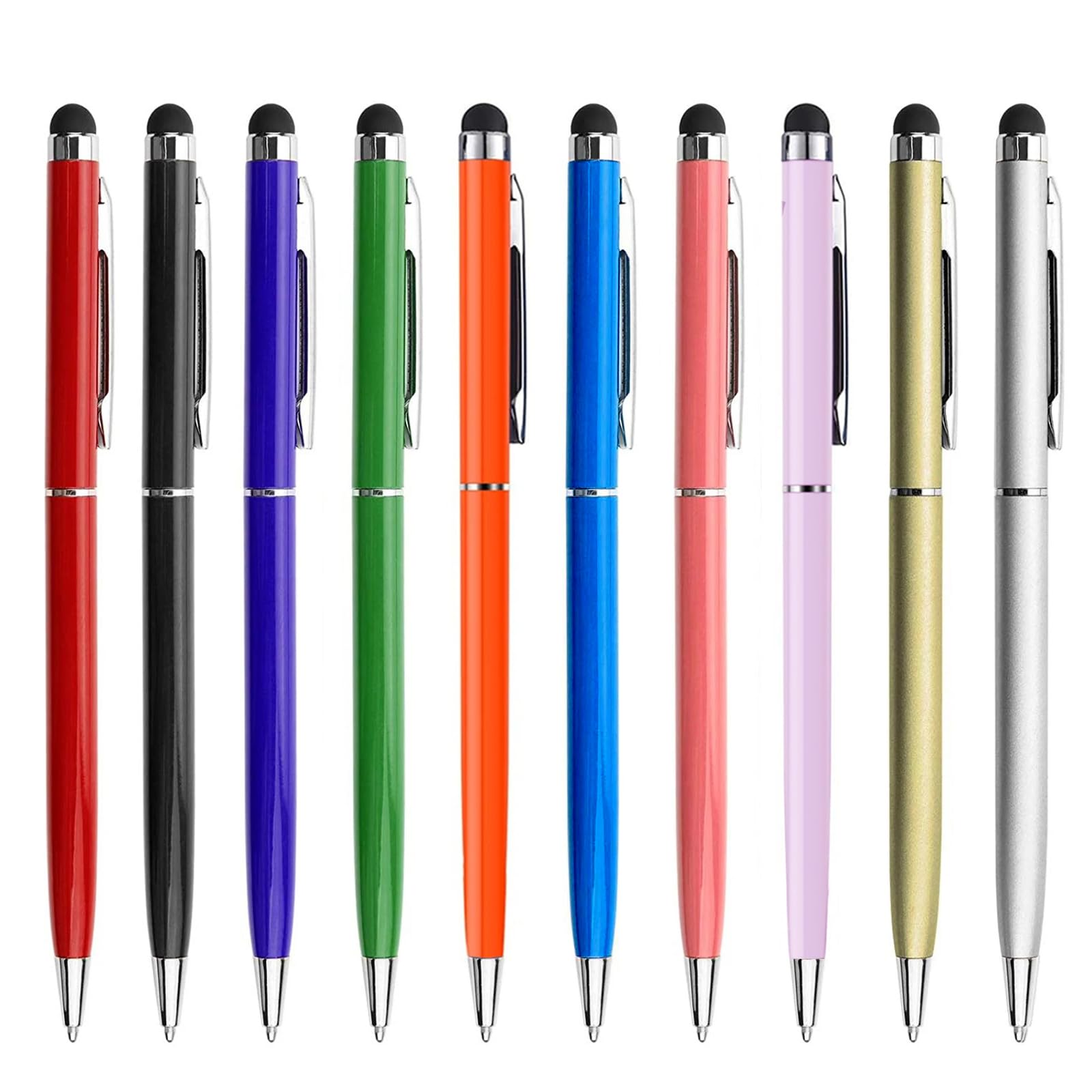 Amazon.co.jp: YACHUN タッチペン 10本セット 多機能ボールペン 0.7mm 