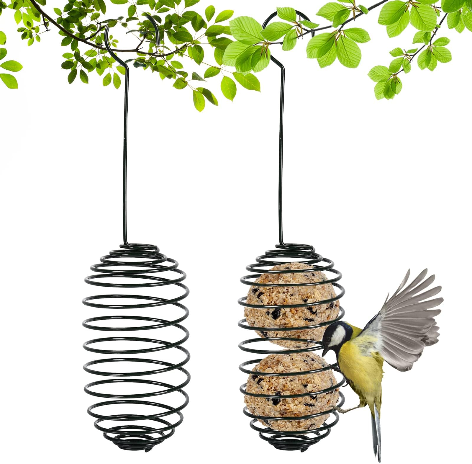 2 er Set Hochwertiger MeißenknödelHalter Futterstation und