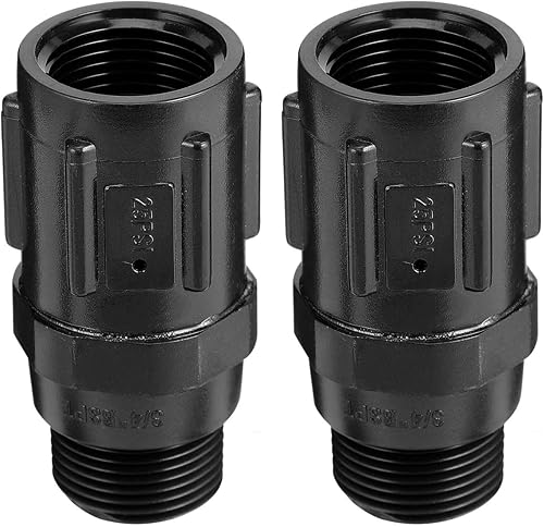 iplusmile Regulador de presión de agua de 25 PSI, reductor de presión de riego por goteo de 34 pulgadas, válvula de flujo bajo para sistema de riego