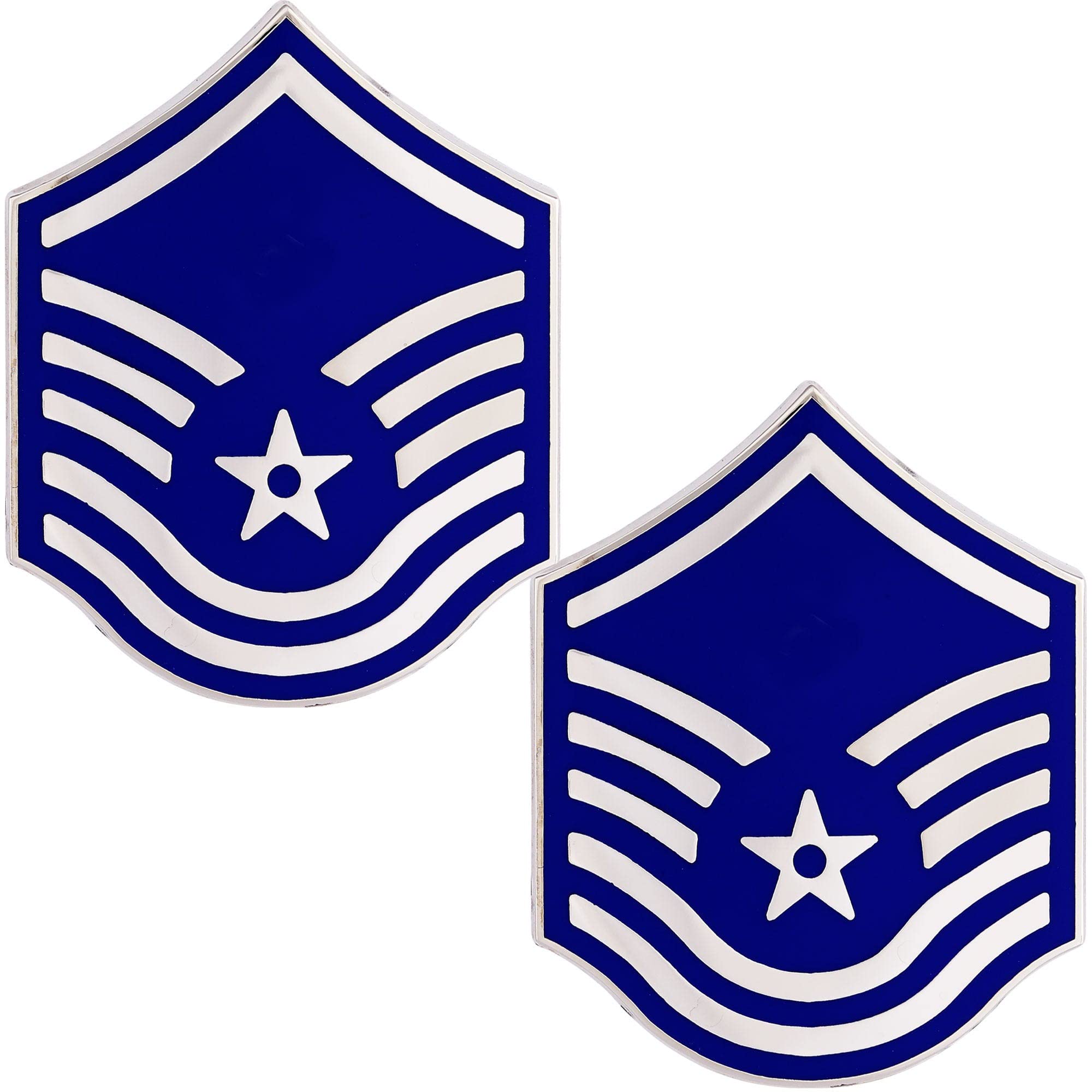 Air Force Metel Chevron Master Sergeant E7 MSGT