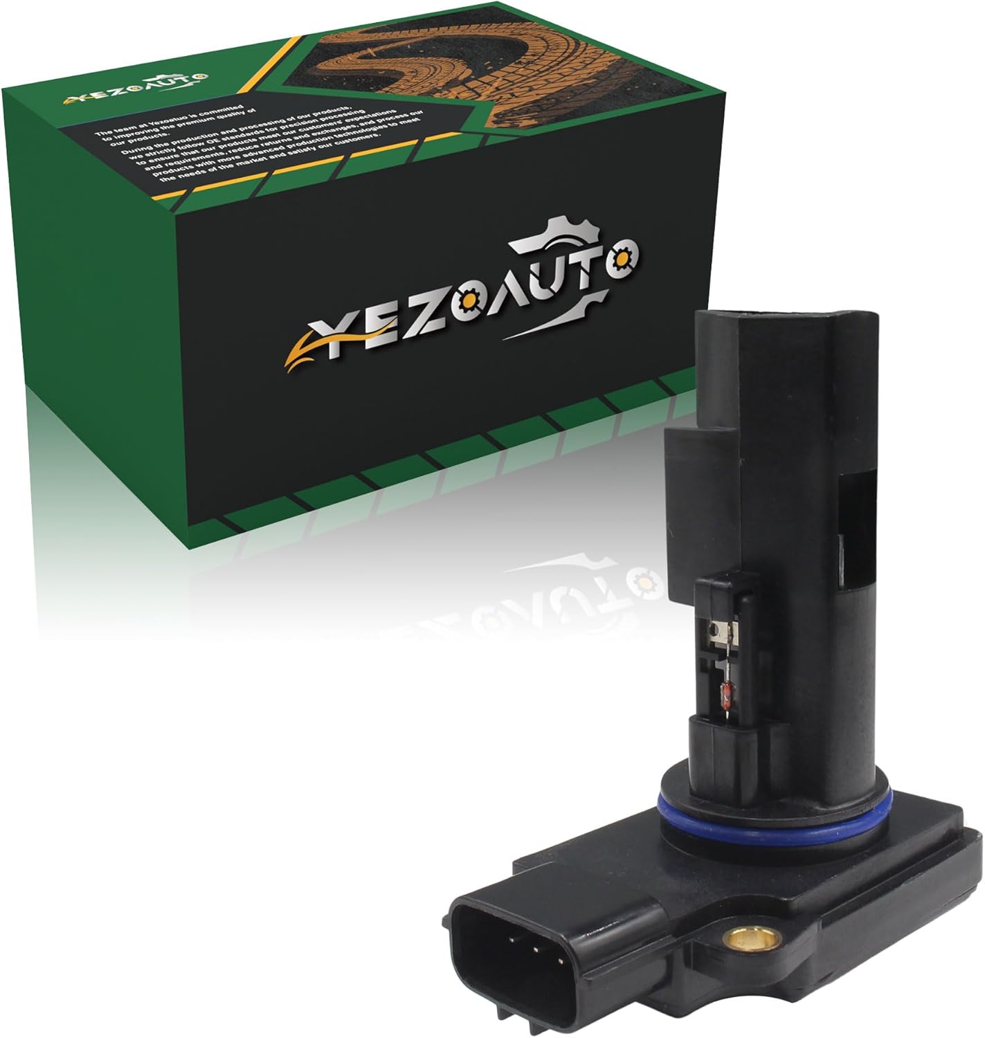 Mass Air Flow Sensor for Mitsubishi Lancer 2.0L 2.4L 2004-2011 / Outlander 2.4L 3.0L 2004-2011 / Galant 2.4L 3.8L 2004-2011 / Eclipse 2.4L 3.8L 2006-2012 / Endeavor 04-11 MR985187 E5T60171