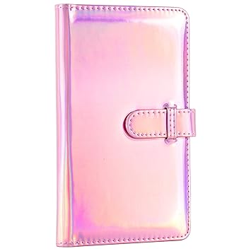 Ablus 96 Pockets Mini Photo Album for Fujifilm Instax Mini Camera, Polaroid Snap, Z2300, SocialMatic Instant Cameras & Zip Instant Printer (Magic Pink)
