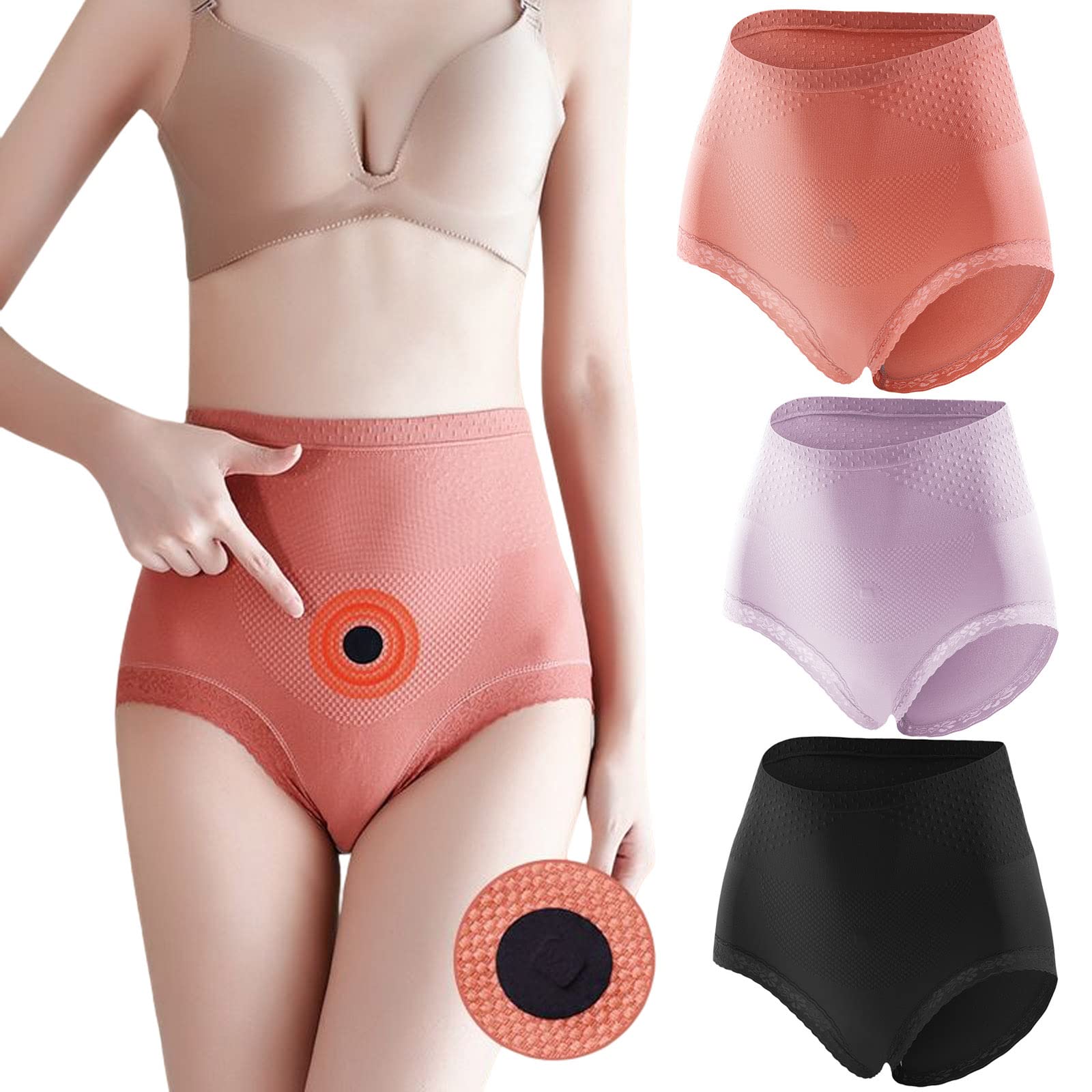 下半身用補正下着3枚セット　LL　脂肪吸引用 Amazon.co.jp: 女性用燃焼促進ハイウエストショーツ【3色セット