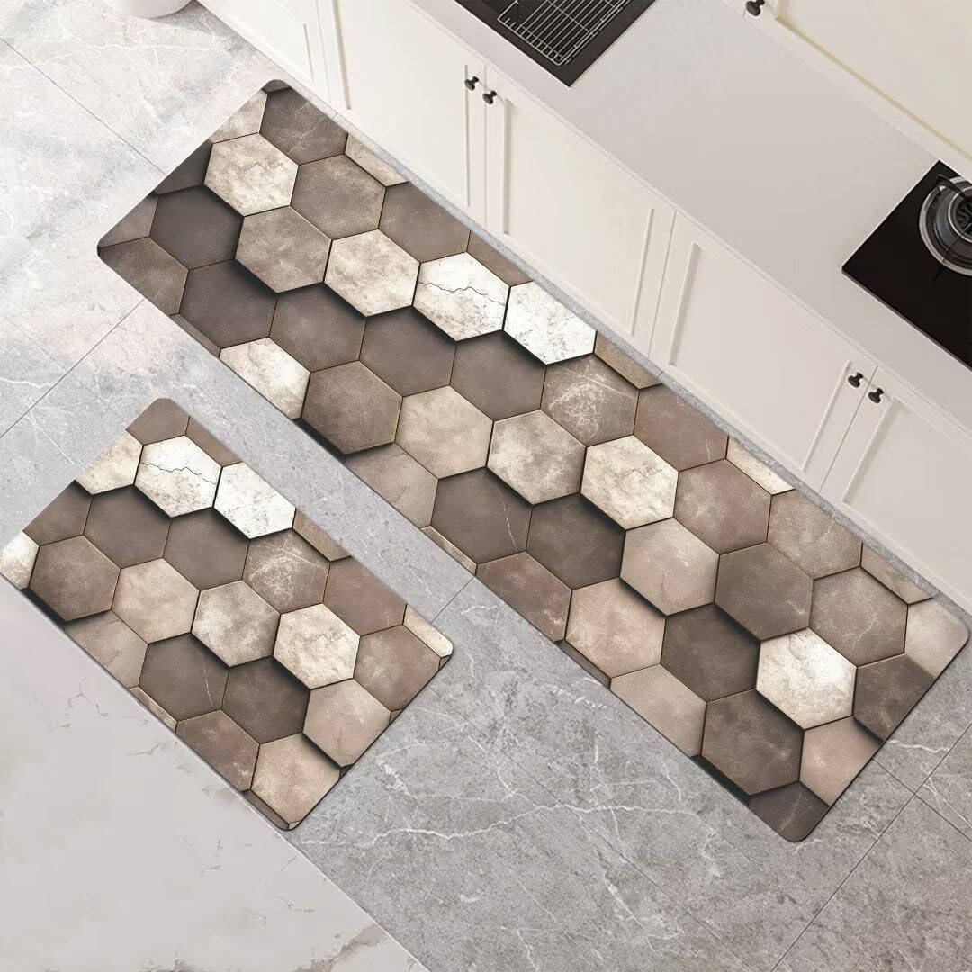Alfombra cocina lavable antideslizante con base segura y alta absorción para zonas húmedas
