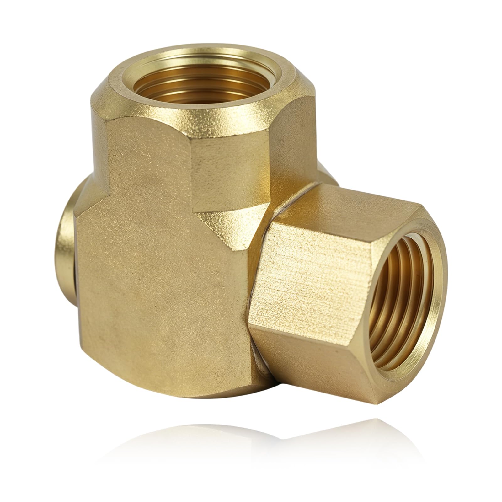 Photo 1 of 1/2" NPT Brass Female Swivel Fitting, Compatible with HSR90 Hose Reel