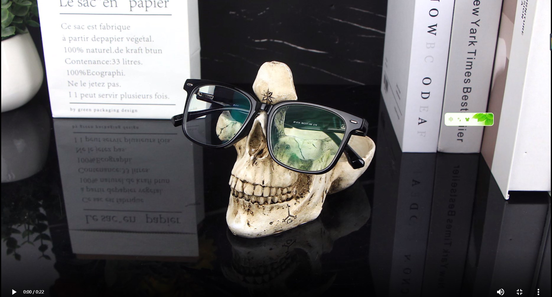 Amazon.com: Mrlikale Skull Glasses Stand Holder, Creative