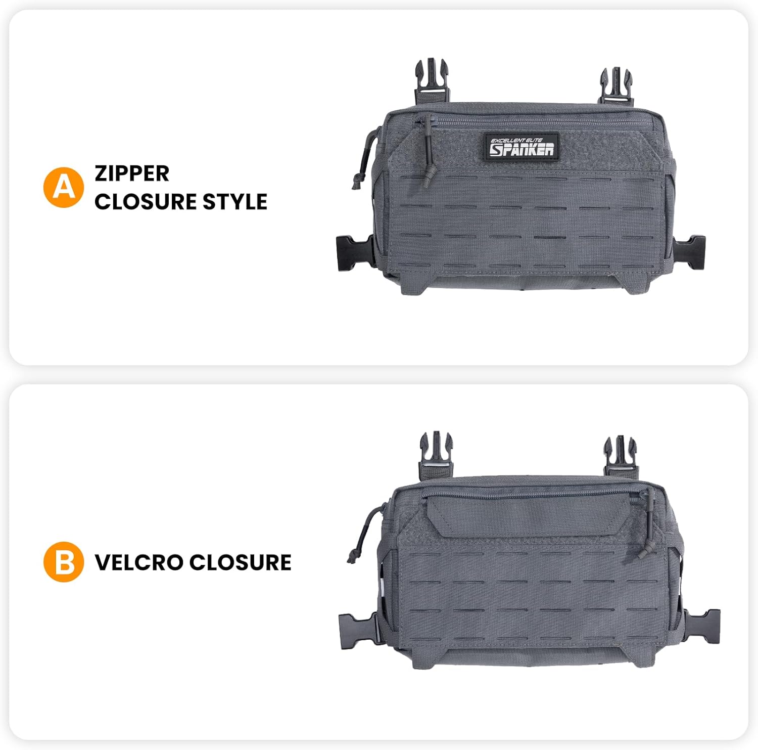 EXCELLENT ELITE SPANKER Tactical Chest Rig Pack EDC Chest Bag Molle Utility Chest Pouch for Outdoor Hunting Workouts Hiking - Image 6