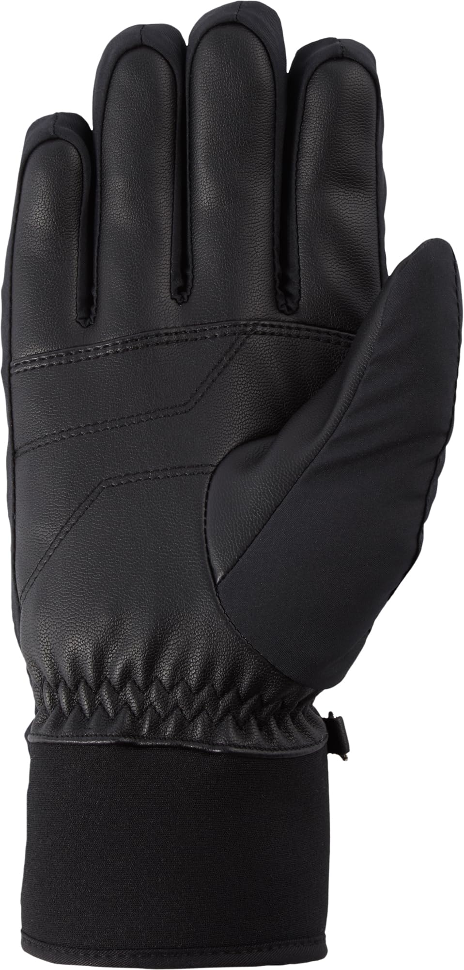 Ziener GUFFERT GTX Glove Alpine rękawice narciarskie/do sportów zimowych, wodoodporne, oddychające, grafitowe/czarne, 10