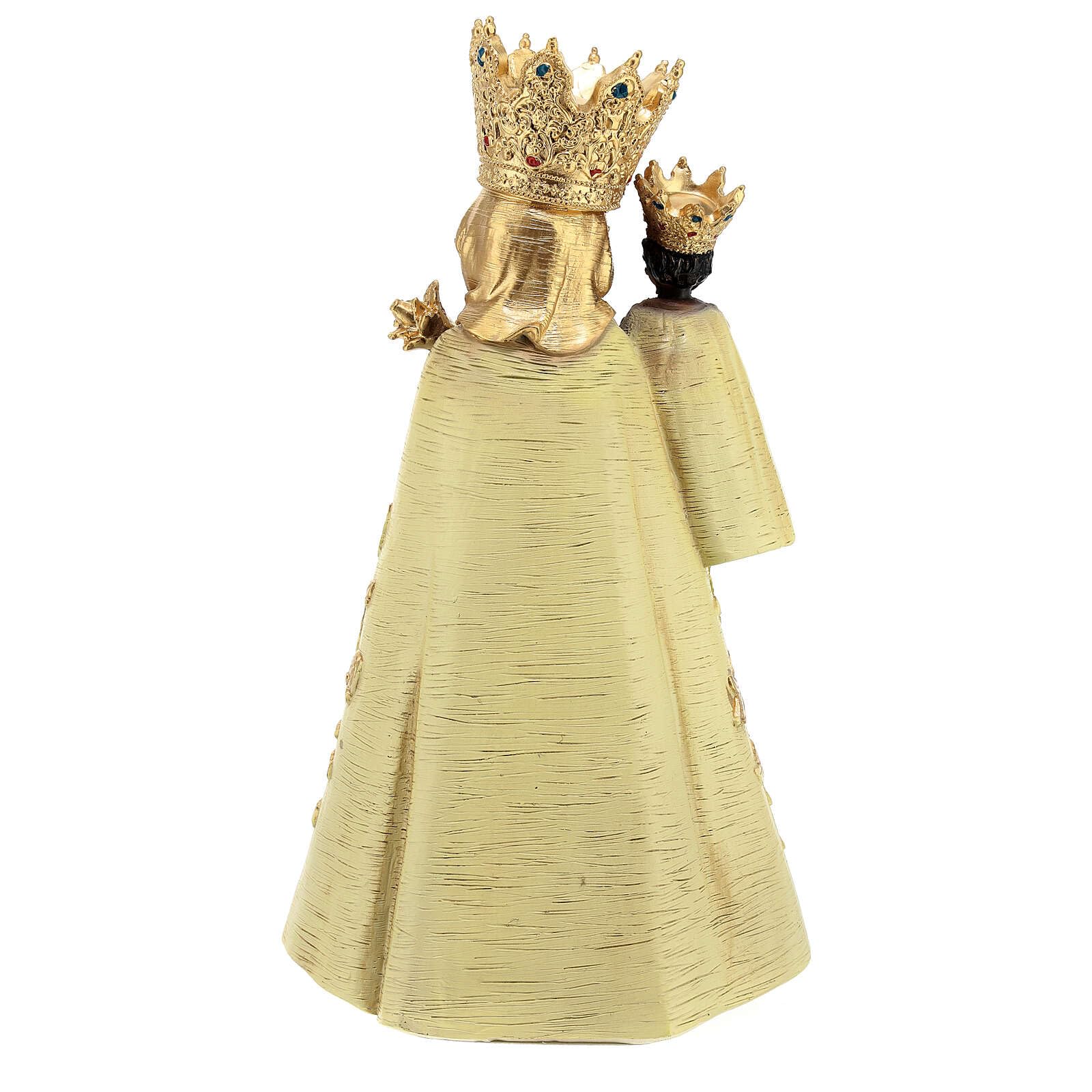 Holyart Statue in resina e PVC: Statua Madonna Nera Altötting resina 20 cm