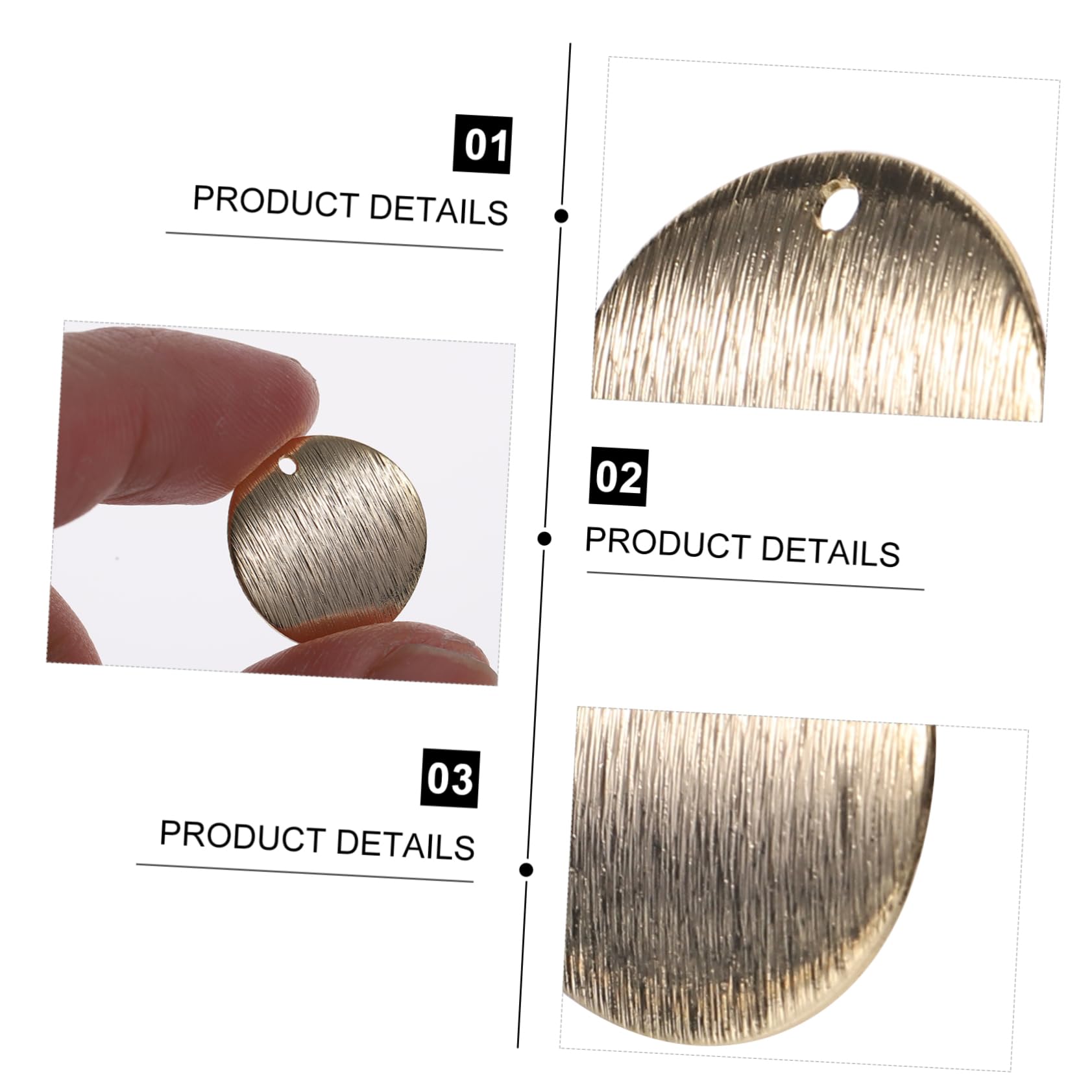 Artibetter 2 Set Ciondoli Diy Per Creazioni Fai Da Te Accessori Decorativi Per Collane E Materiale Resistente E Duraturo Design Personalizzabile Per 20 Pezzi*2