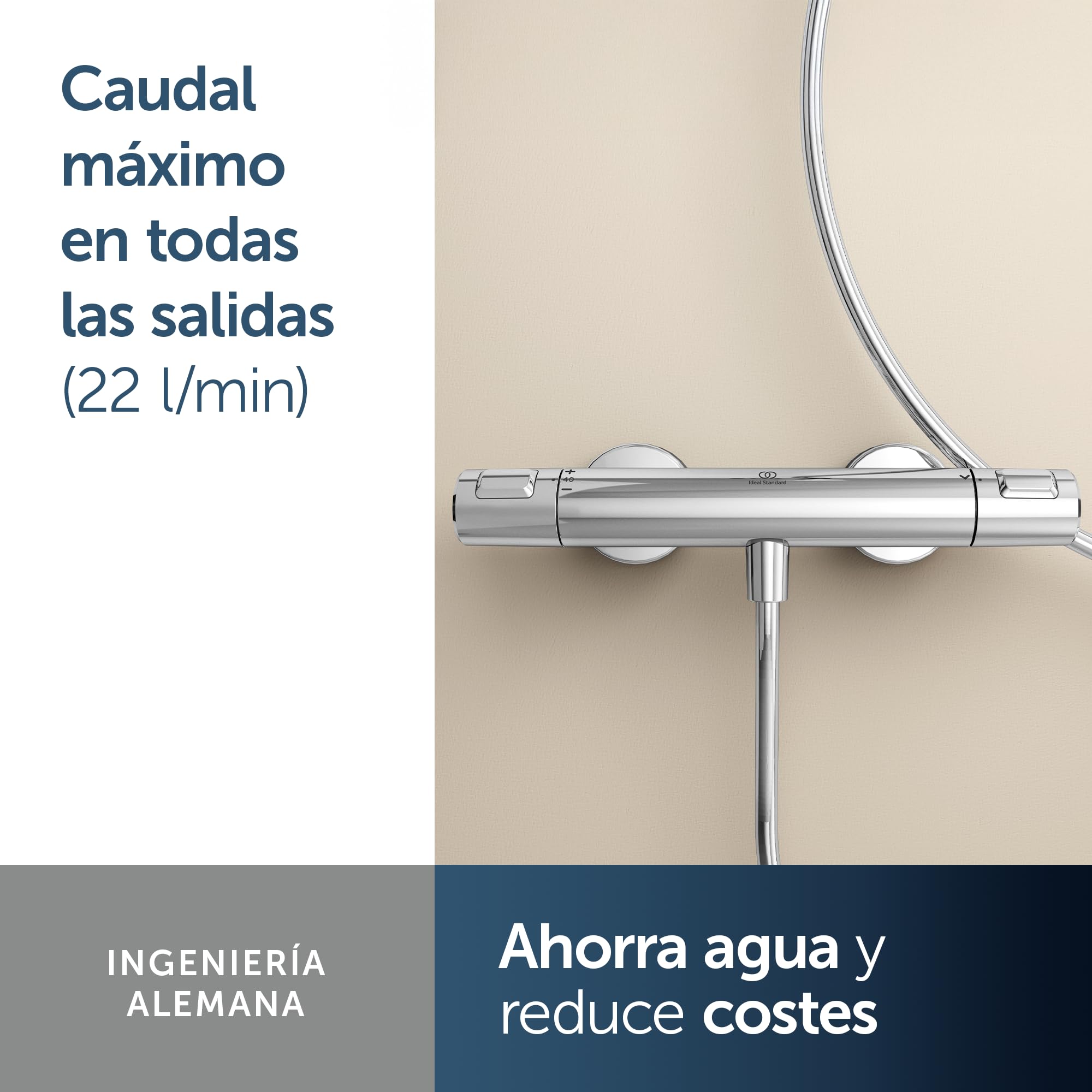 Ceratherm T25 - Válvula mezclador termostático para ducha