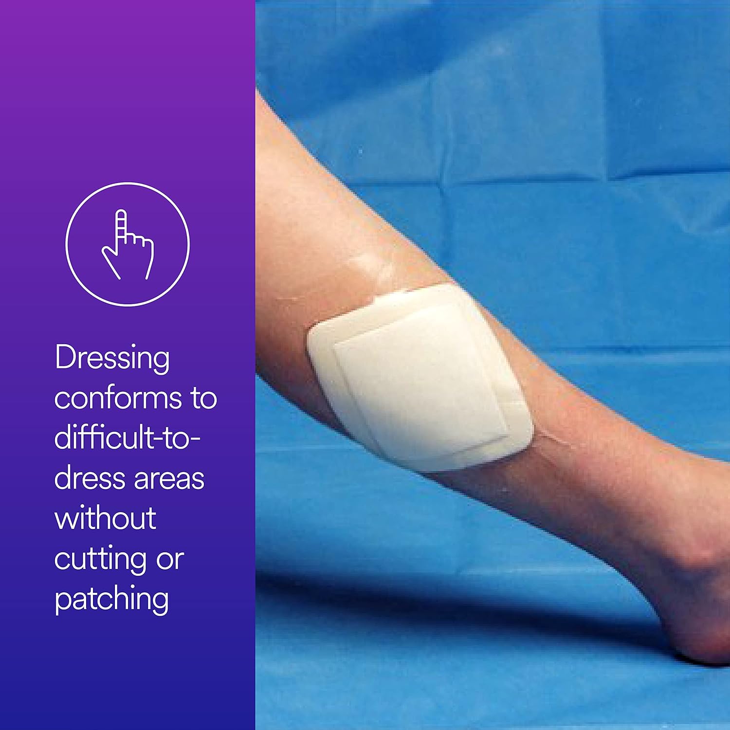 3M™ Tegaderm™ Foam Adhesive Dressing 90610, 10 Dressings/CTN 4 CTN/CS