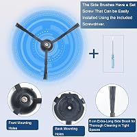 Bluearks 26 részes kiegészítő szett Roborock Qrevo Master/Slim porszívóhoz - Kefe, szűrő, mop pad, oldalkefe, porzsák 7