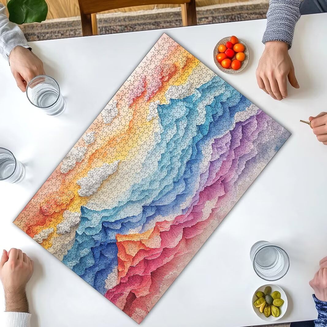 Puzzle Paesaggio, Puzzle 1000 Pezzi Adulti per Decor, Regalo Donna -8542