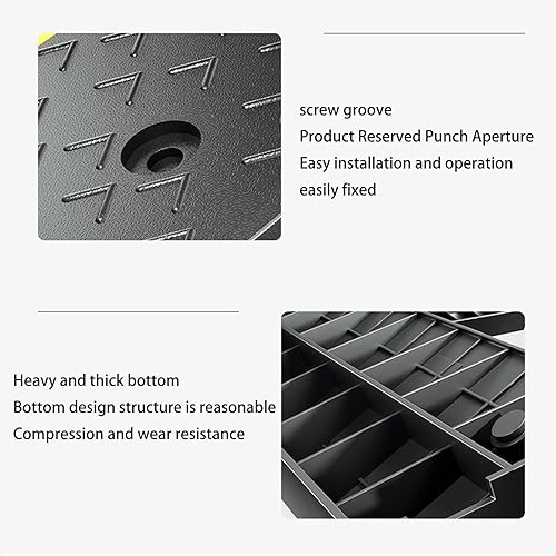 Miniatura 4 de Rampas de umbral para puertas, rampas de umbral para sillas de ruedas para puertas, rampas de plástico para bordillos, material plástico, fuerte y