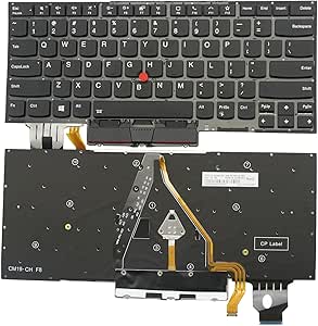 Replacement Keyboard For Lenovo ThinkPad X1 Carbon Gen 7th 2019 Gen 8th 2020, ThinkPad X1 Yoga Gen 4 Gen 5 2020 With Backlit US Layout - View #5
