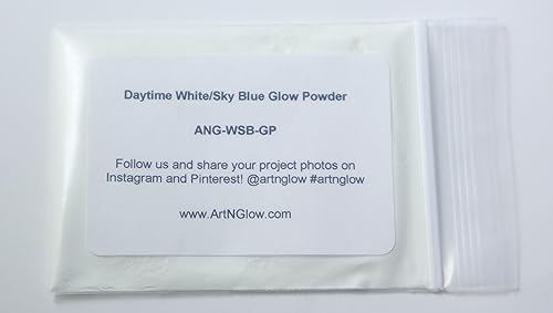 Vista 77 de Glow in The Dark Pigment Powder - Neutral and Fluorescent Color for Art Painting, Fine Art, Nail Art Paint, and DIY Crafts - Long Lasting 10+