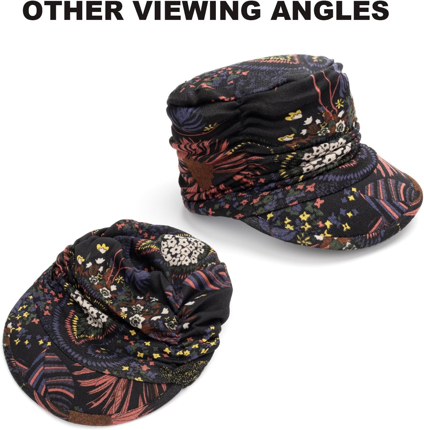 Chemo Headwear Soft Newsboy Cap Baseball Cap for Women - Image 8