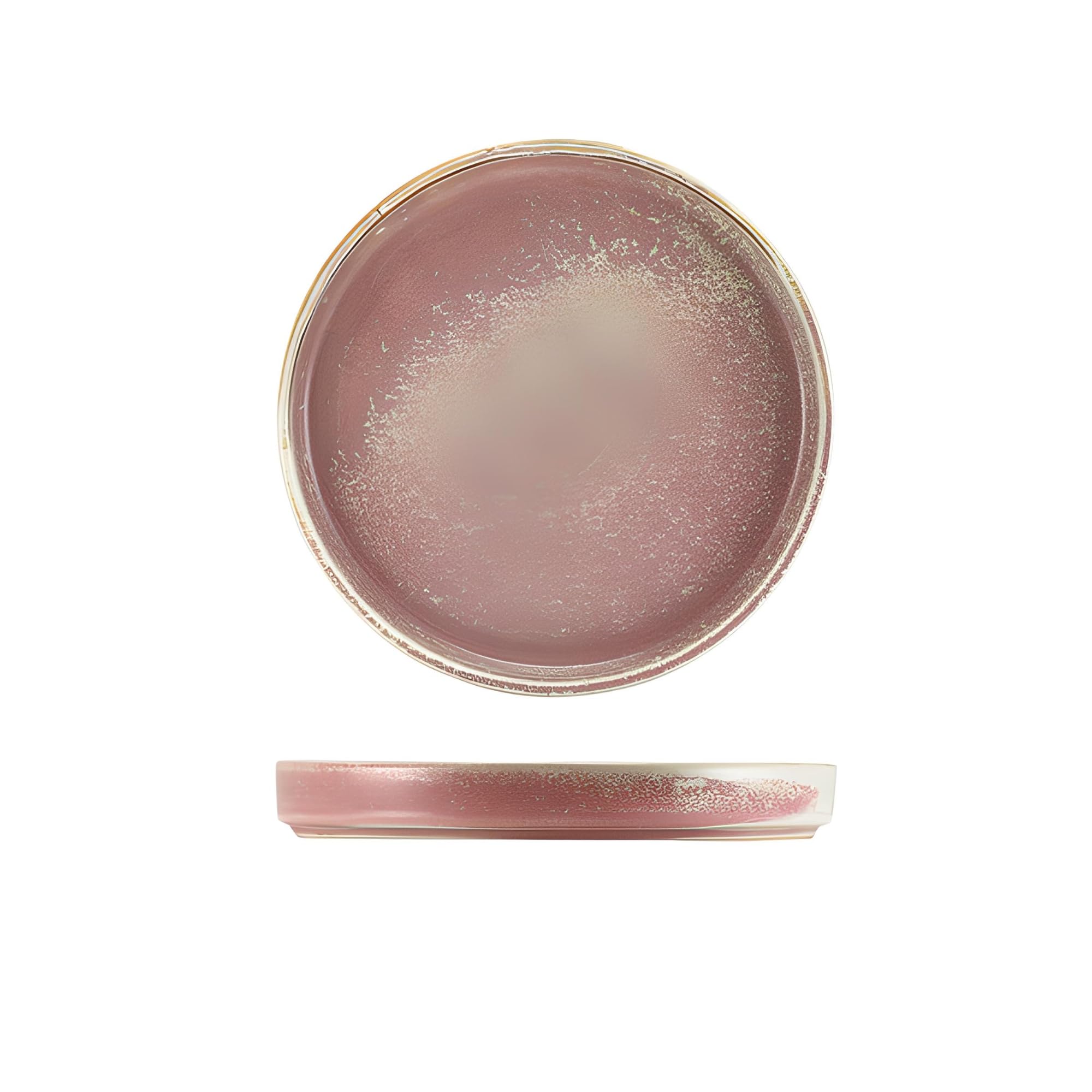 Genware Terra Porcelain, Rose, Presentation Plate, 180mm, PR-PRS18, Pack of 6