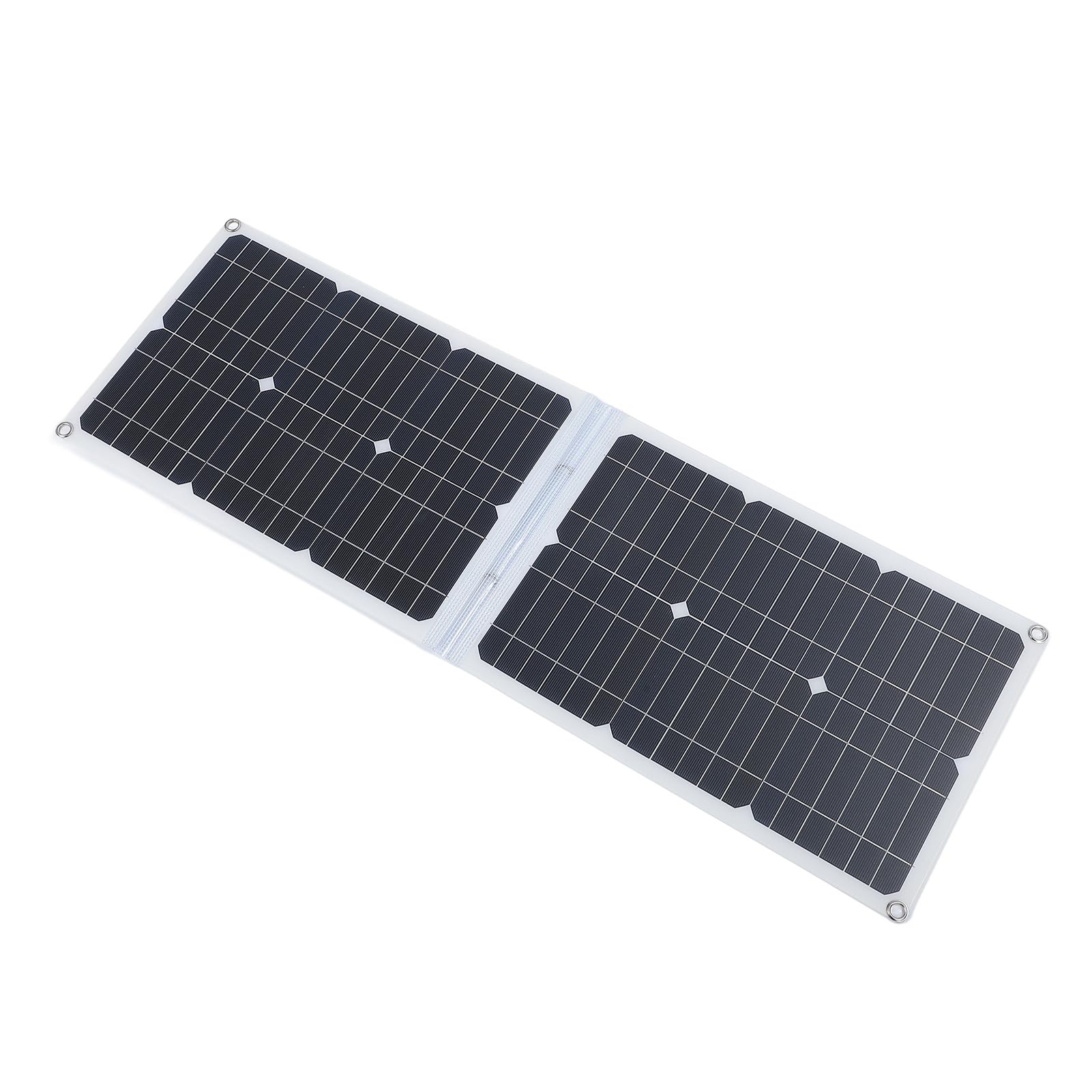 KUIDAMOS Panneau de Chargeur Solaire Monocristallin 40W Haute efficacité avec Contrôleur pour Activités de Plein Air