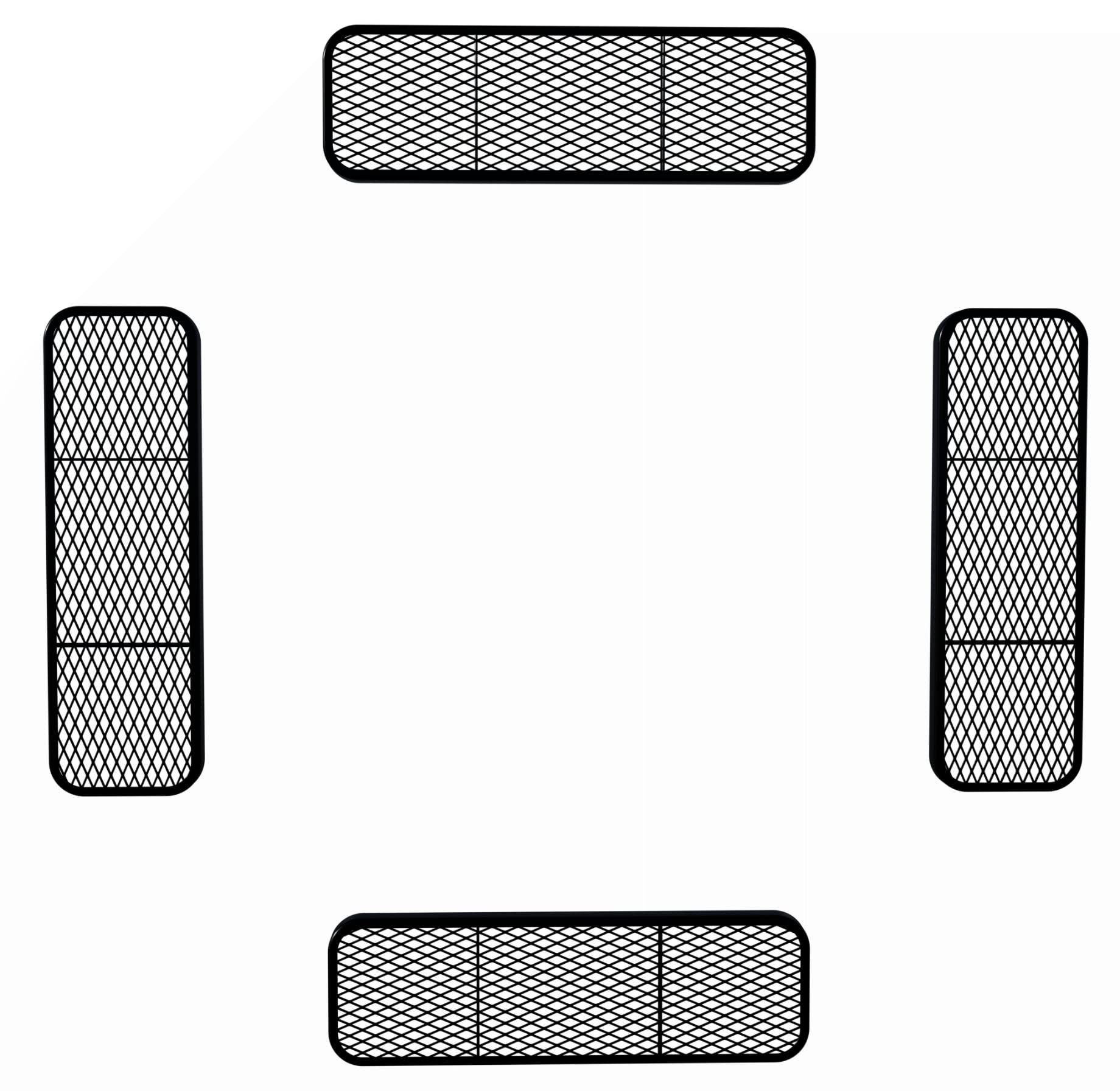 46 Picnic Table (Square 46, Table Seats Black) (Box 2 of 3)