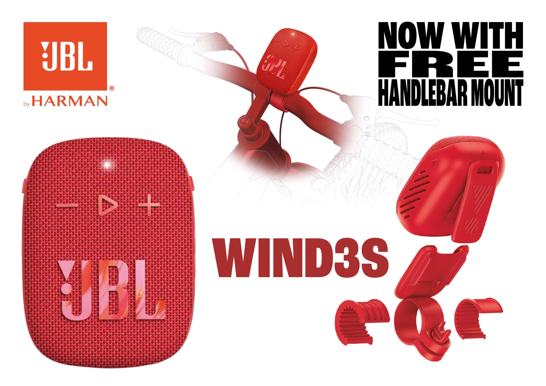 Jbl Wind 3S Fahrrad Lautsprecher Bluetooth – Bild 3