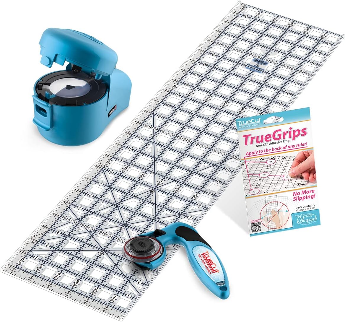 Amazon.com: TrueCut, Ruler, Innovative Ruler Track and Cutter Guide ...
