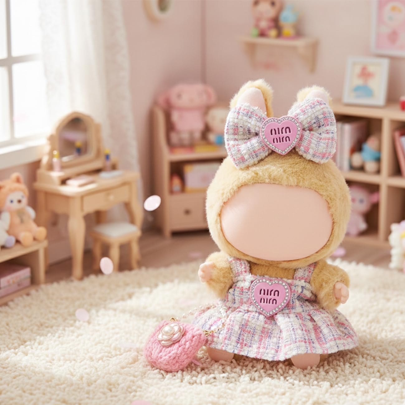 Rolcheleego 3 Pcs Doll Clothes Compatible with 17cm Dolls - Image 3