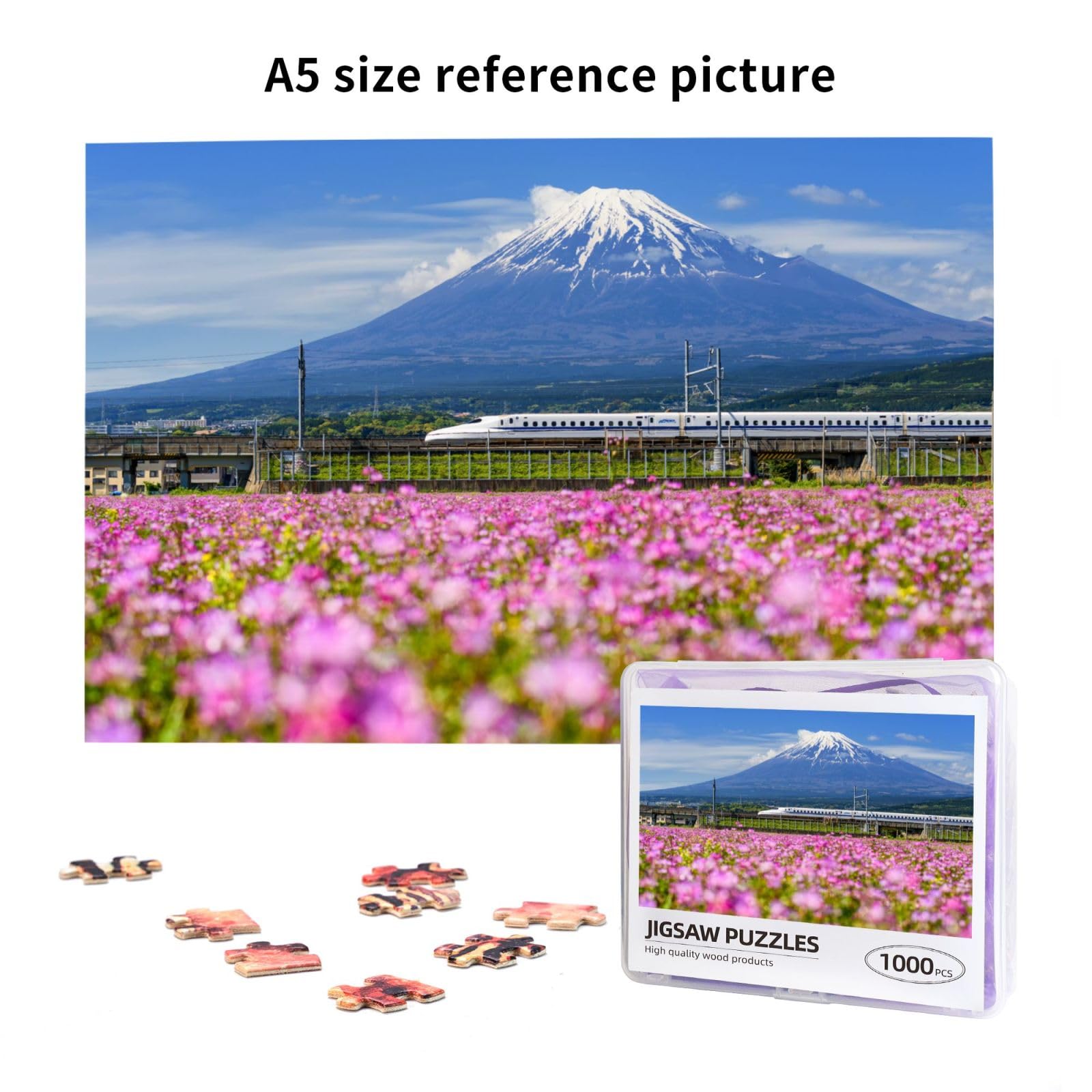 【ジグソーパズル】富士山 ジグソーパズル 富士山 500ピース 38×52cm | ジグソーパズル通販