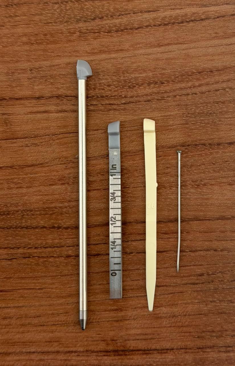 Replasment Spares for Victorinox Toothpick + Tweezers + Pin + Ballpoint Pen for Large 91mm Swiss Army Knife (Red) image 2
