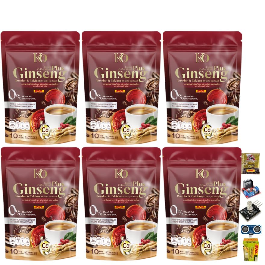 150 grams (10 Sachets) Roasted Snack Delicious Mellow Intense KORichCoffee Instant Coffee Mix Healthy Vegan Snack Arabica Set 6 By Beautygoodshop [Get Free For You Beauty Gifts] image 5