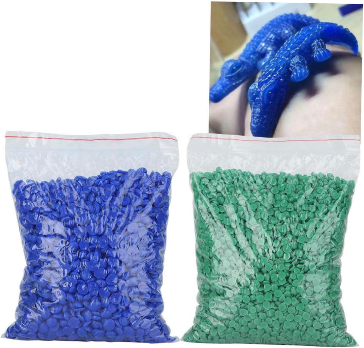 PartyKindom Jewelry Casting Wax Beads Molds Wax Molds Low Temperature Lost Hemispherical Beads for Jewelry Making