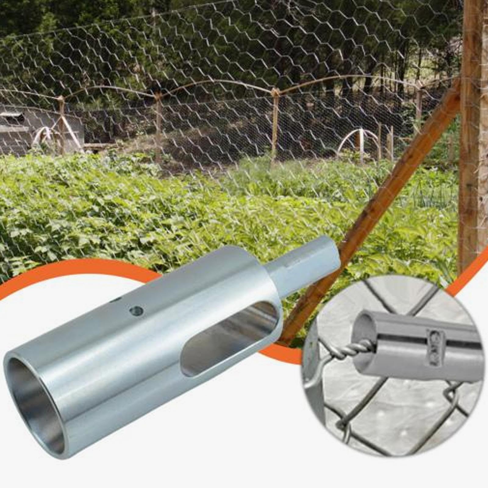 Herramienta Para Fijar Y Tensar Alambres | Componentes Para Vallas De Malla | Equipo Manual Resistente Para Tensar, Crimpar Y Apretar Con Conexión Segura En
