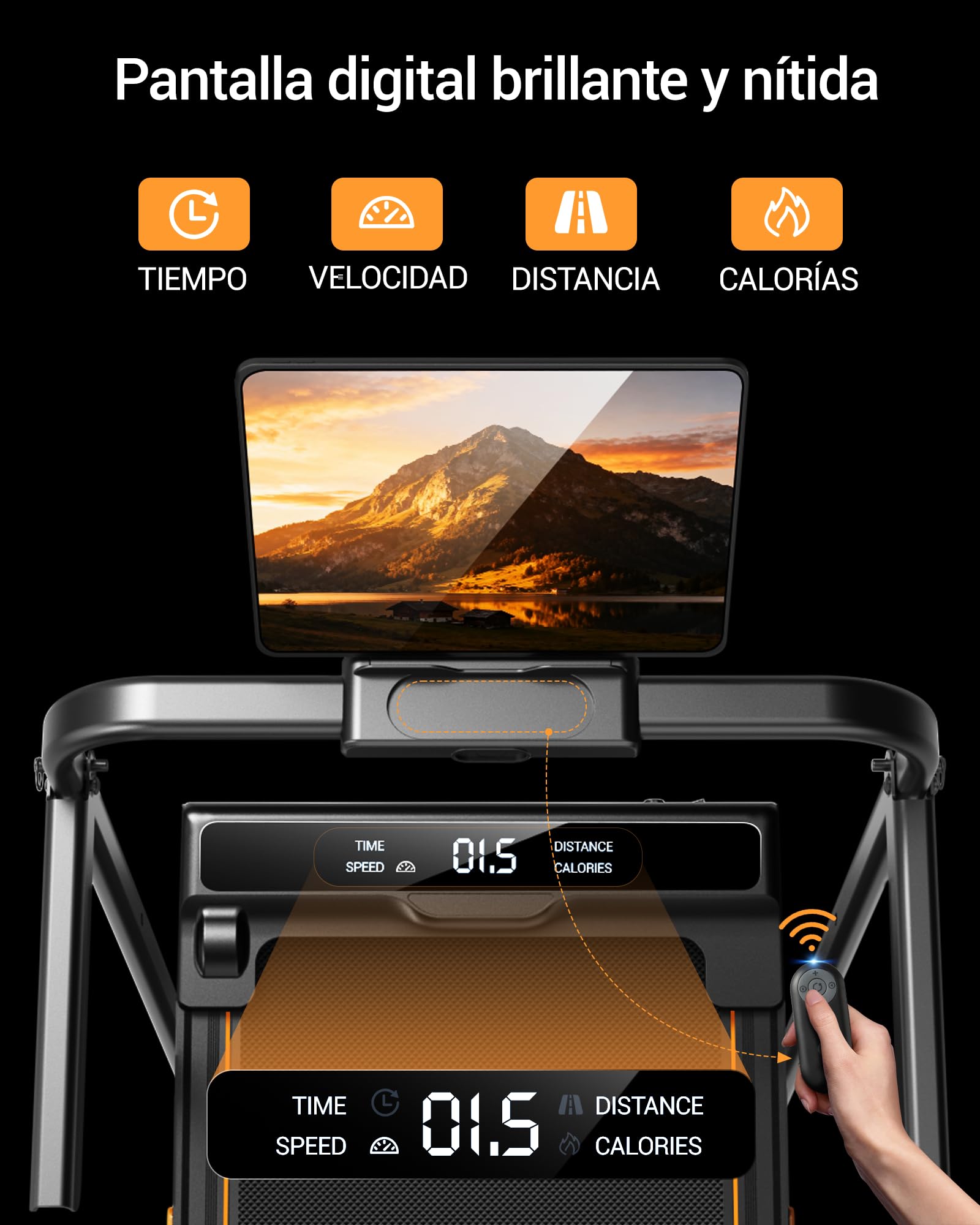CURSOR 3,0 CV Cinta de Correr Plegable con Inclinación 16%