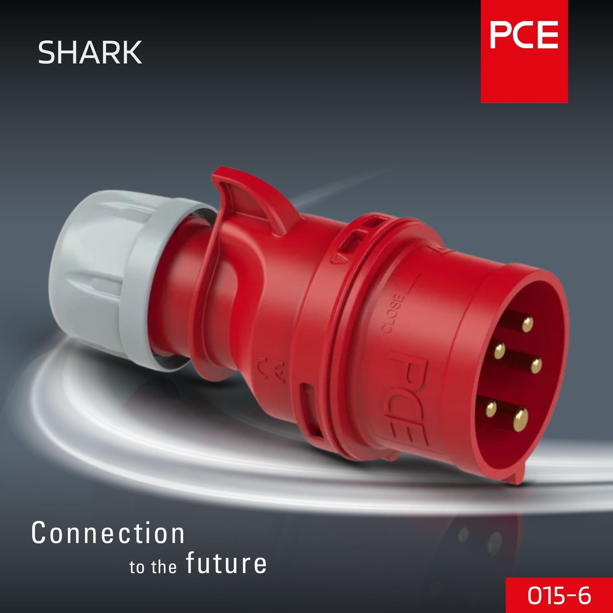 Wtyczka CEE SHARK 16A 5-bieg. IP44