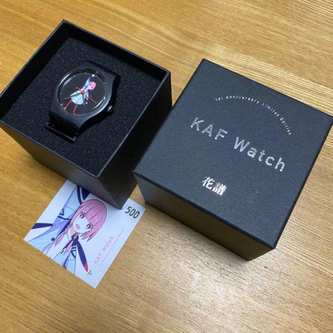 Amazon.co.jp: 花譜 1周年記念 ウォッチ KAF watch腕時計 : ファッション