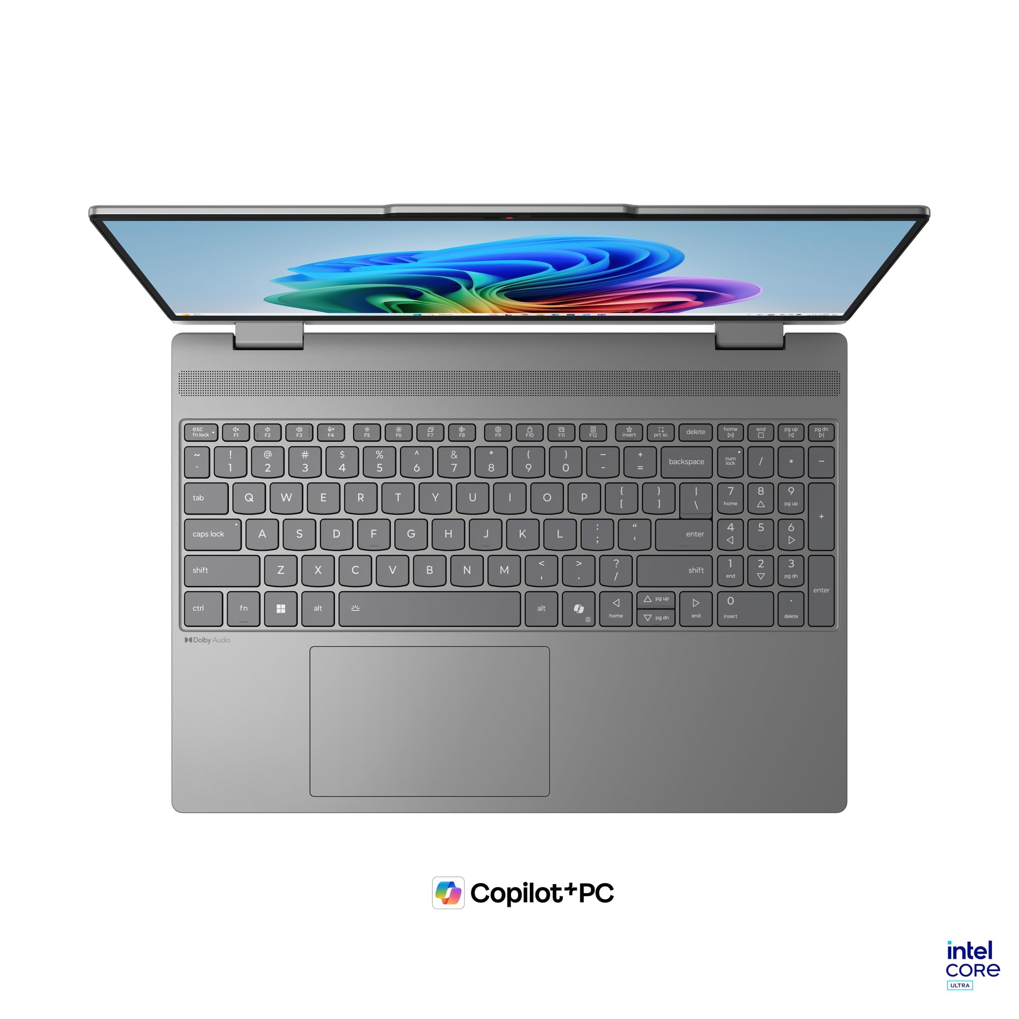 Lenovo IdeaPad 5i 2-in-1 Laptop | Copilot+ PC | 15.3" WUXGA Touch Display | Intel Core Ultra 7 355 | 16GB RAM | 1TBSSD | Integrierte Intel Grafik | Windows 11 | QWERTZ | Grau | 3 Monate Premium Care
