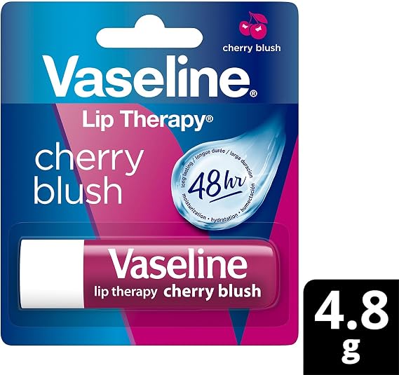 Vaseline Lip Therapy Lip Care Cream Cherry Blush 4.8 gr