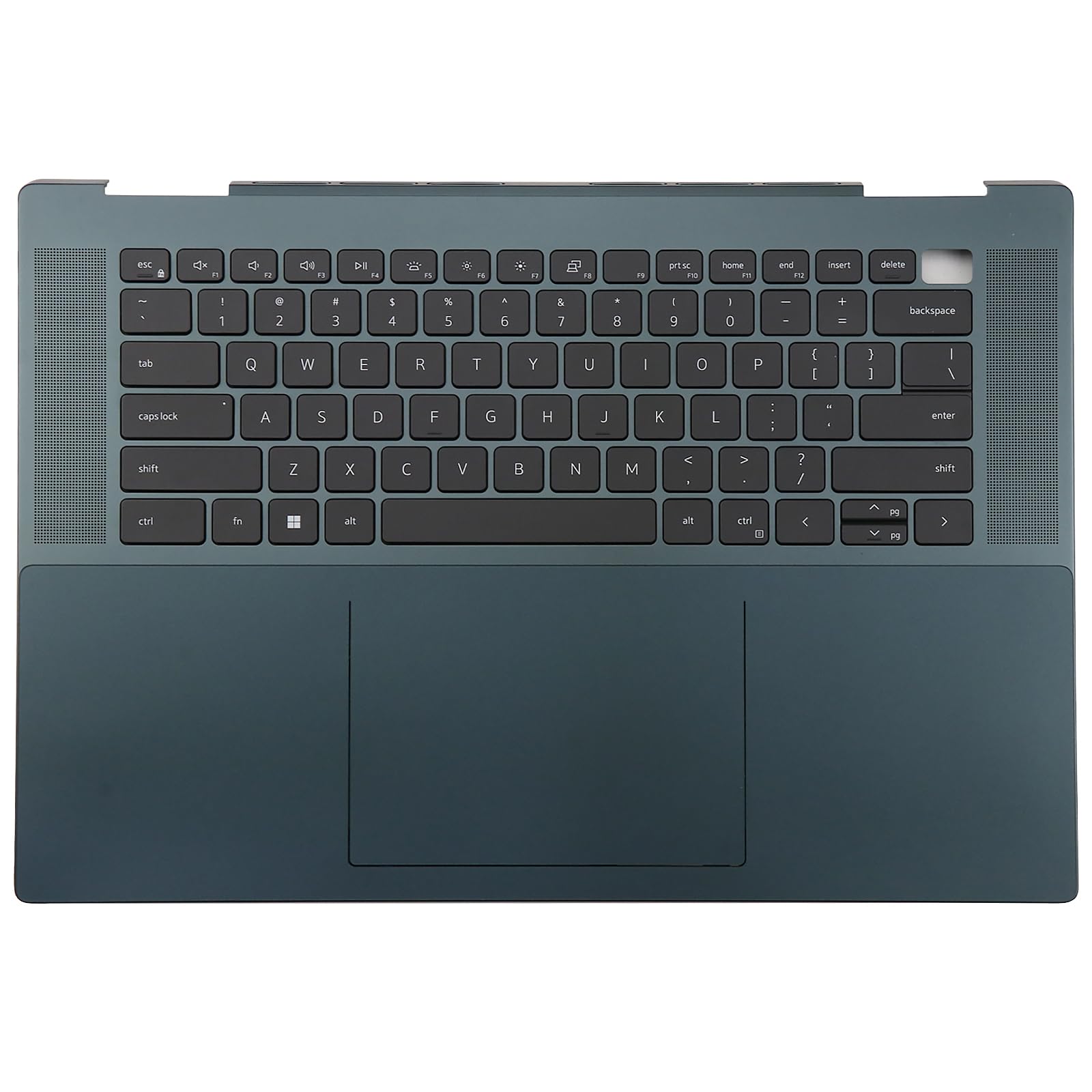 BestParts Palmrest Top Cover with Backlit US Keyboard Touchpad Fits for Dell Inspiron 16 7620 2-in-1 16" Blue - HH9P4 0HH9P4