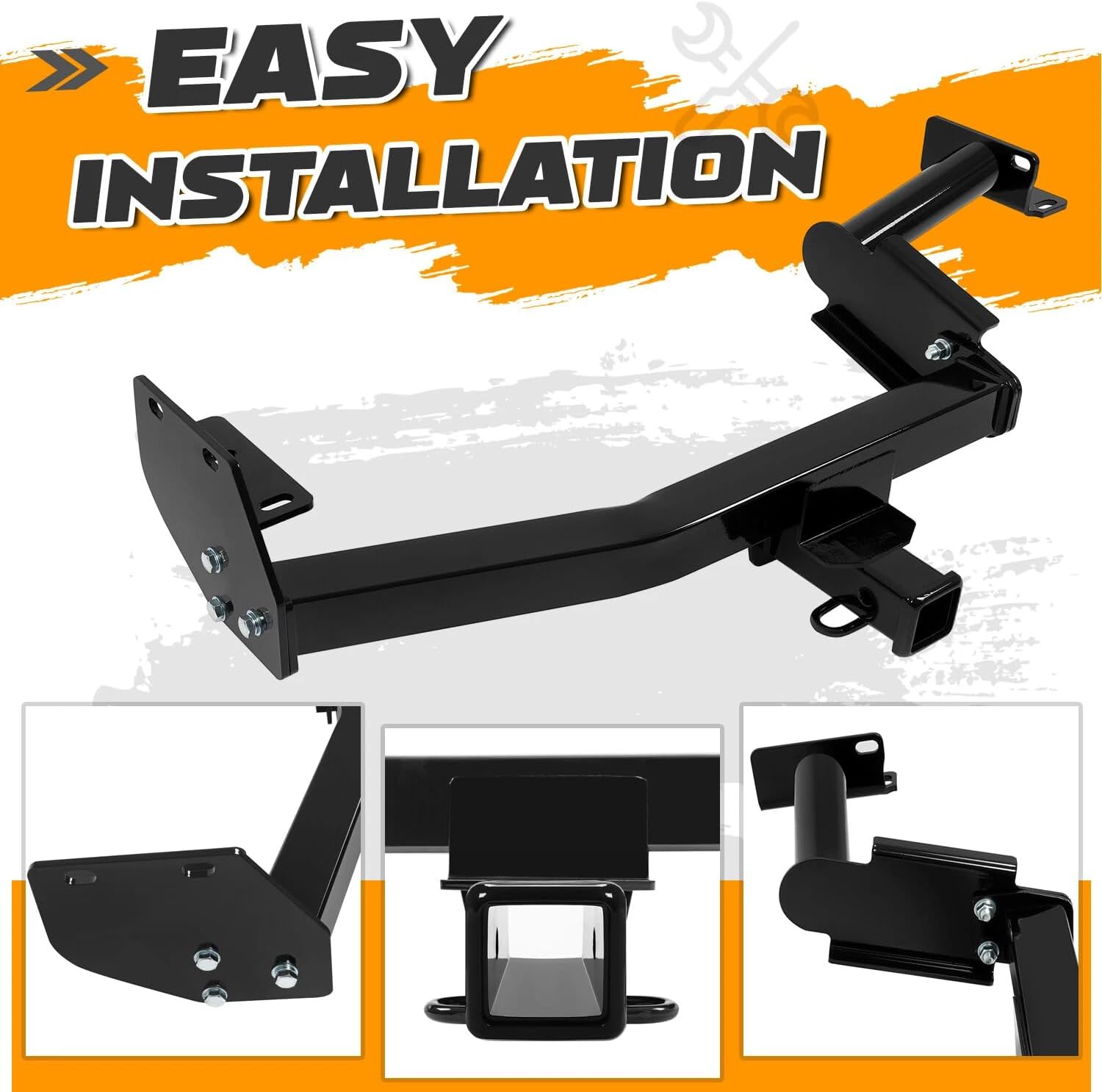 Class 3 Trailer Hitch 2'' Receiver for Palisade Telluride 2020-2025，Replacement for Hyundai Kia OEM