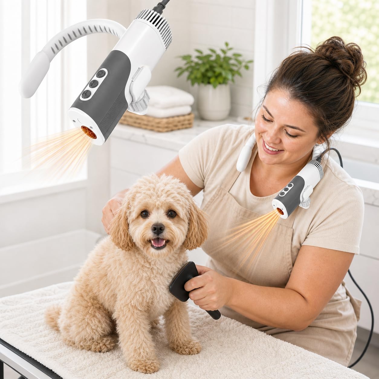 PETNF Hands-Free Dog Dryer