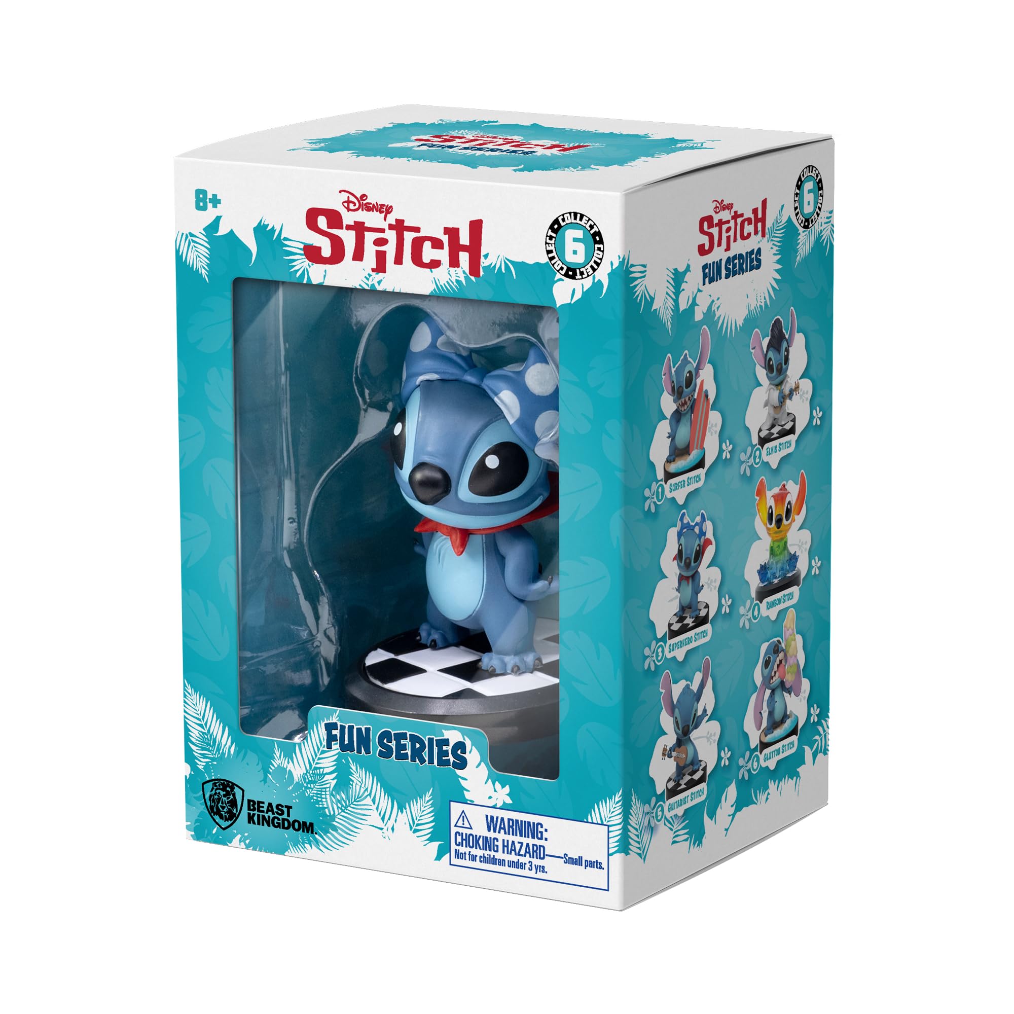 YuMe Superhero Stitch 3" Mini Figure Collectable in Hero Window Box, Blue, 3 inches - Image 4