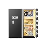 MLJ Extra Large Safe Wifi Smart Safe 17.5 Cu.ft Big Home Safety Box,Heavy Duty Digital Security safe with Built-In Drawer and Removable Shelves,for Home,Hotel,Office,Garage