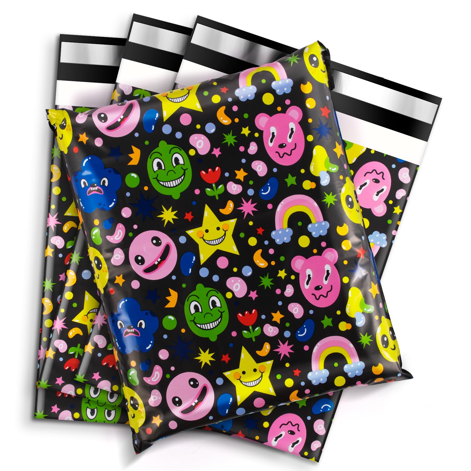 Metronic 14.5x19 Inch Poly Mailers - 50pcs Waterproof Shipping Bags For Clothes & Small Business