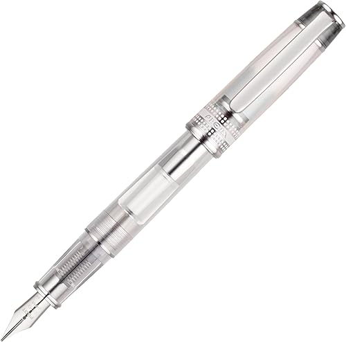 Miniatura 7 de Pilot Pluma estilográfica Prera Iro-Ai con punta de caligrafía transparente naranja (FPRN-350R-TOCM)