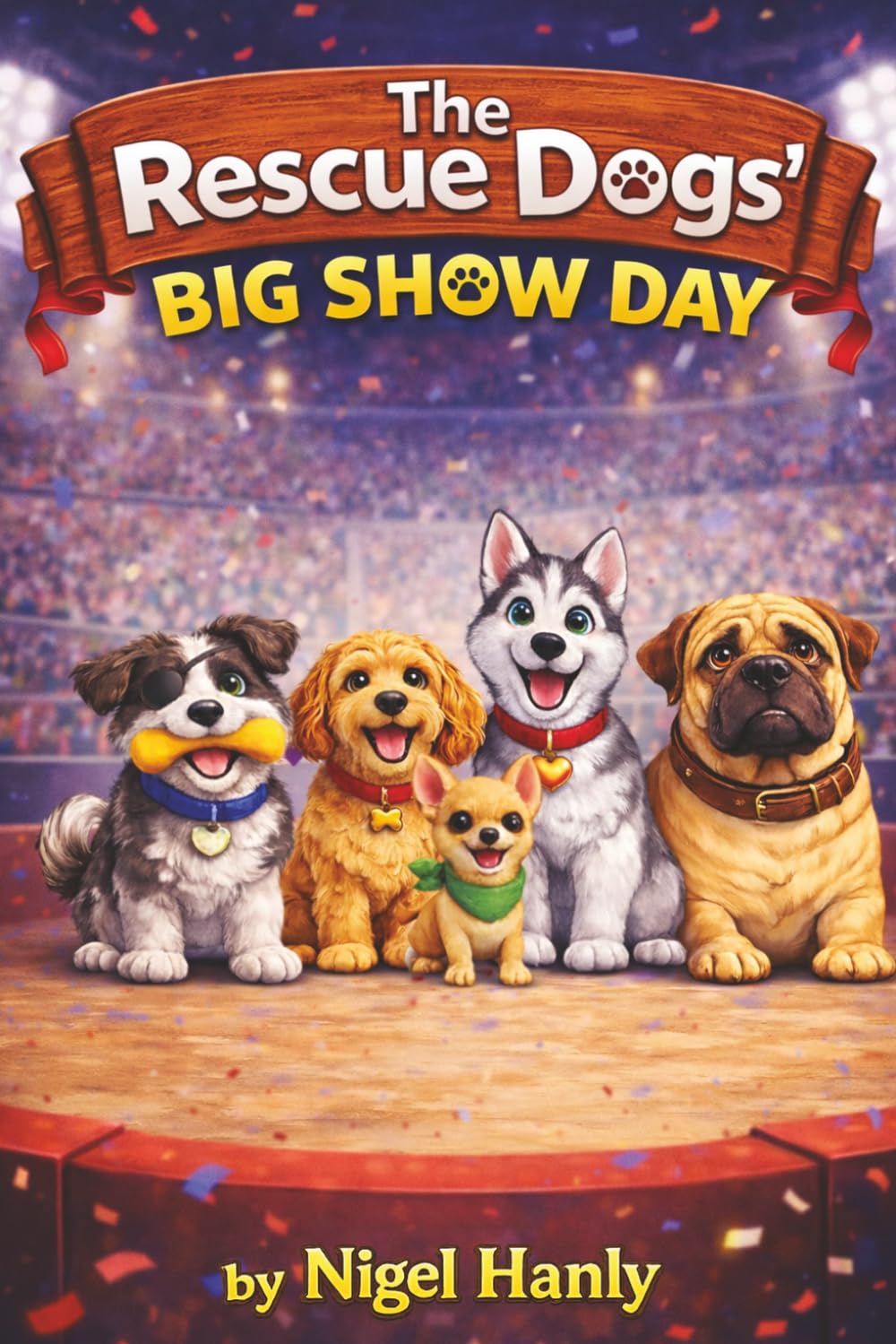 The Rescue Dogs' Big Show Day: A book about a group of misfit rescue dogs that save the day
