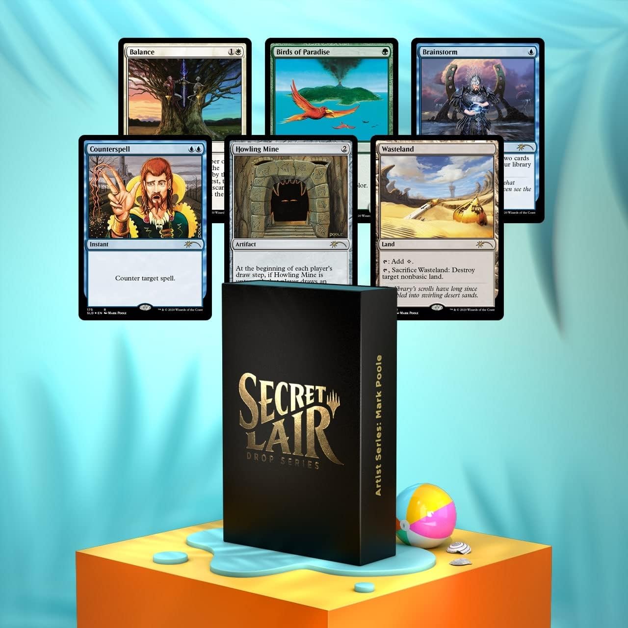 Magic TCG The Gathering Secret Lair: MTG All Natural Totally Refreshing Artist Series Mark Poole